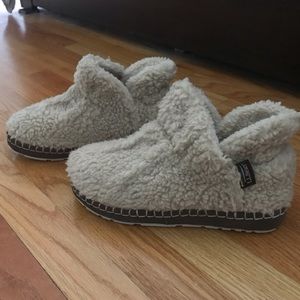 L.L. Bean Cozy Slipper Booties, Pile Fleece